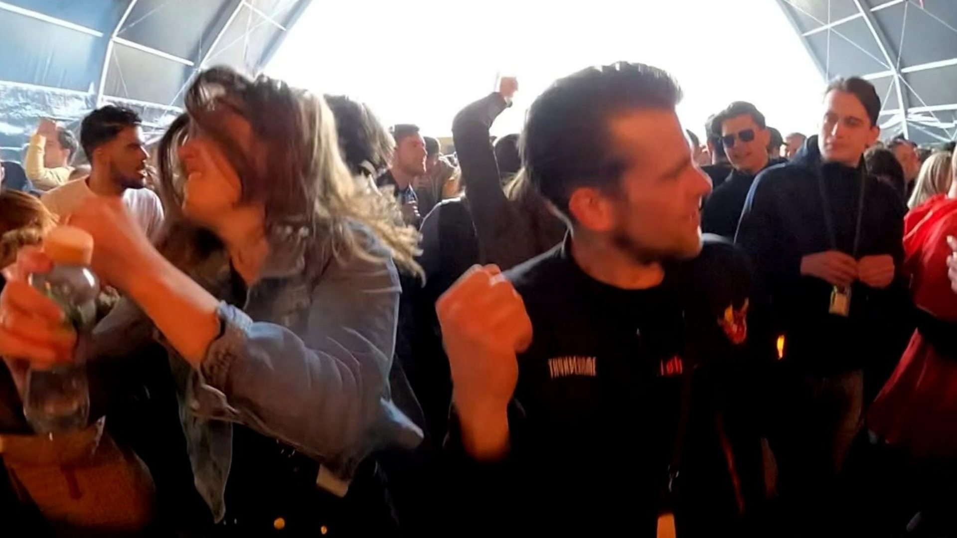 English music-lovers party like it's 2019 at COVID pilot festival