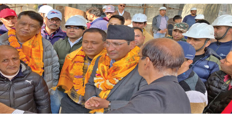 Rahughat hydro construction halted