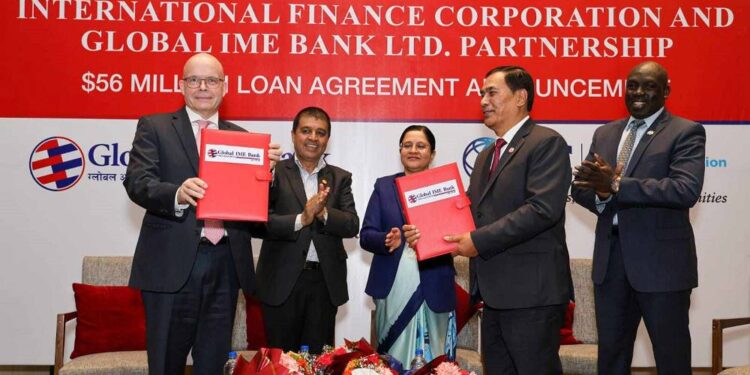 IFC’s $56-m investment in Global IME Bank to bolster gender and climate financing in Nepal