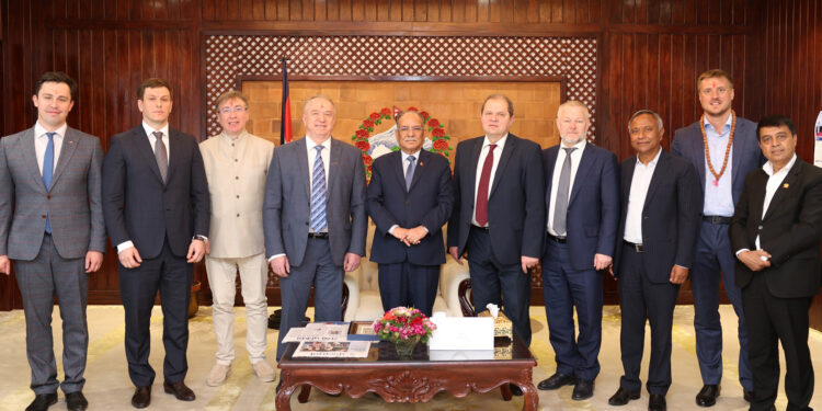 Russian chamber delegation calls on PM Dahal