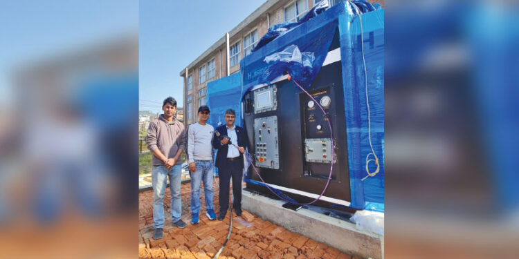 Nepal witnesses hydrogen production and vehicle refueling