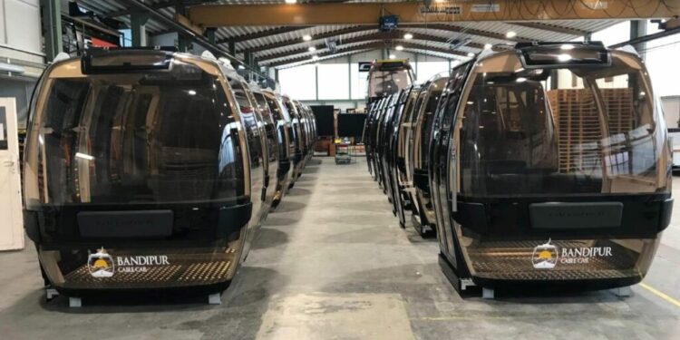 Bandipur Cable Car comes into operation