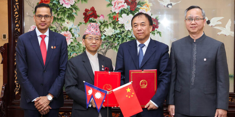 Nepal and China Forge Path for Development with Belt and Road Initiative Framework Agreement