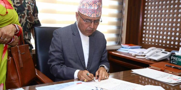 Rameshwor Khanal Assumes Office as Finance Minister, Forms Taskforce for Budget Prioritization