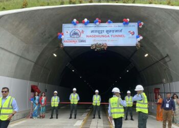 Nepal Officially Inaugurates Nagdhunga–Sisnekhola Tunnel, Country’s First Modern Road Tunnel